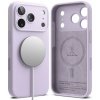 Etui Ringke Silicone Magnetic do iPhone 17 Pro – Light Purple (MagSafe) Fioletowe